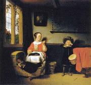 Nicolaes maes, The Naughty Drummer Boy